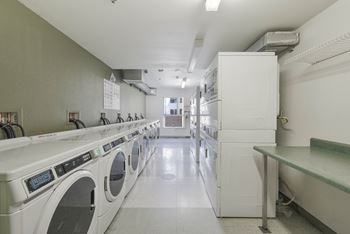 On-site laundry room
